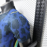 Brazil 2026 Away Jersey – Player Version – Blue/Navy