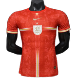 England 2026 Away Jersey – Player Version – Special Edition – Red/Gold