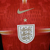 England 2026 Away Jersey – Player Version – Special Edition – Red/Gold