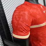Inglaterra 2026 Camiseta visitante – Versión jugador – Edición especial – Rojo/Dorado