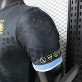 Argentina 2026 Jersey – Player Version – Special Edition – Black/Gold – Sun