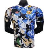 Manchester United 2026/27 Jersey – Player Version – Special Edition – Multicolor Paint Splash Art