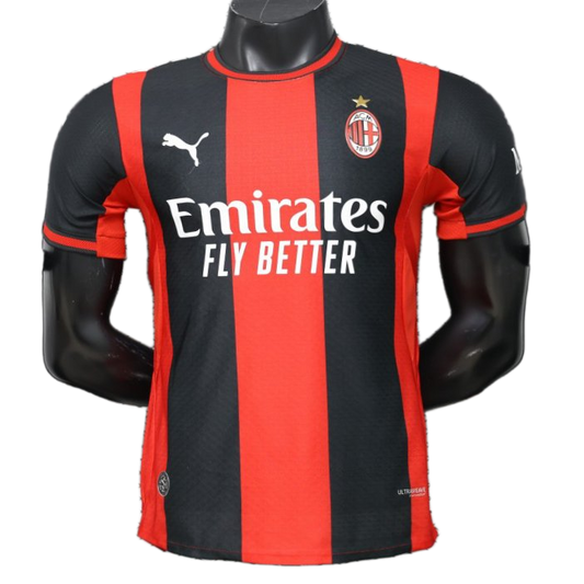 AC Milan 2026/27 Home Jersey – Player Version – Black/Red