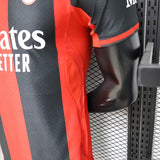 AC Milan 2026/27 Home Jersey – Player Version – Black/Red