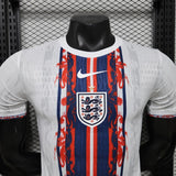 England 2026 Jersey – Player Version – Special Edition – White/Red/Blue – Lion Totem