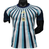 Argentina 2026 Jersey – Player Version – Special Edition – White/Blue – Light Dark Radial Stripe