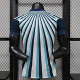 Argentina 2026 Jersey – Player Version – Special Edition – White/Blue – Light Dark Radial Stripe