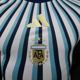 Argentina 2026 Jersey – Player Version – Special Edition – White/Blue – Light Dark Radial Stripe