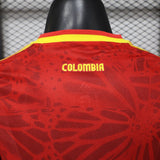 Colombia 2026 Away Jersey – Player Version – Red/Yellow