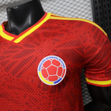 Colombia 2026 Away Jersey – Player Version – Red/Yellow
