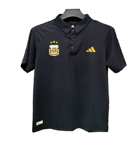 Argentina 2026 Jersey – Black – Polo