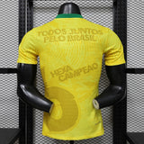Brazil 2026 Home Jersey – Player Version – Special Edition – Green/Yellow