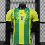 Brazil 2026 Jersey – Player Version – Special Edition – Green/Yellow – Vertical Stripe