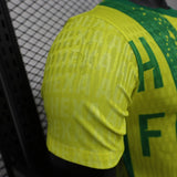 Brazil 2026 Jersey – Player Version – Special Edition – Green/Yellow – Vertical Stripe