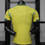 Brazil 2026 Home Jersey – Player Version – Yellow – Geometric Pattern