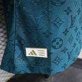 Real Madrid 2026 Jersey – Player Version – Special Edition – Louis Vuitton Teal Lv Monogram Adidas Collab