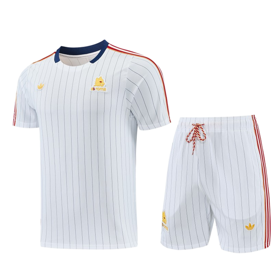 Roma 2026/27 Jersey – White – As Short Shorts