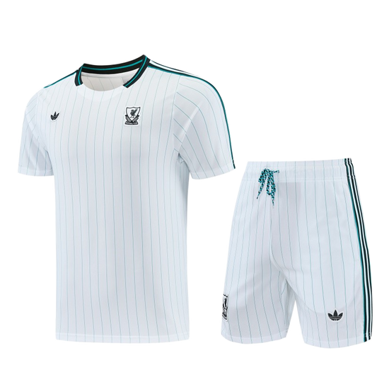 Liverpool 2026/27 Jersey – White – Short Shorts