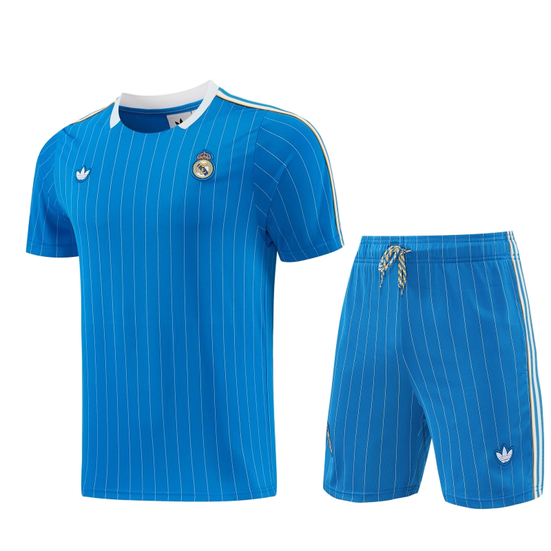 Real Madrid 2026/27 Adult Kit – Blue – Pinstripe