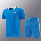 Real Madrid 2026/27 Adult Kit – Blue – Pinstripe