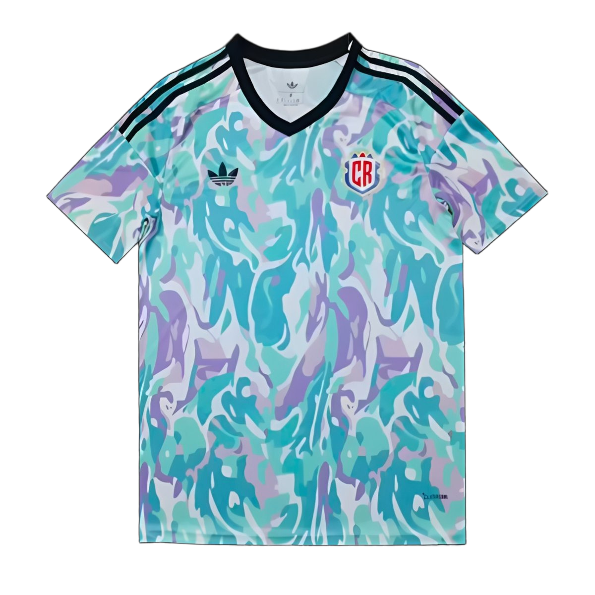 Costa Rica 2026 Away Jersey – Aqua Graphic
