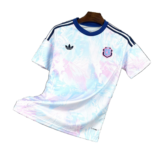 Costa Rica 2026 Away Jersey – White/Pastel
