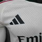 Real Madrid 2026/27 Camisola principal – Versão jogador – Manga comprida – Branco/Bordô