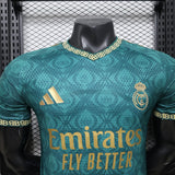 Real Madrid 2026/27 Third Jersey – Player Version – Special Edition – Green/Gold