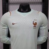 France 2026/27 Away Jersey – Player Version – Long Sleeve – Green