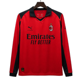 AC Milan 2025/26 Fourth Jersey – Long Sleeve – Special Edition – Red