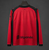 AC Milan 2025/26 Fourth Jersey – Long Sleeve – Special Edition – Red