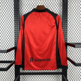 AC Milan 2025/26 Fourth Jersey – Long Sleeve – Special Edition – Red