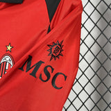 AC Milan 2025/26 Fourth Jersey – Long Sleeve – Special Edition – Red