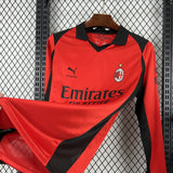 AC Milan 2025/26 Fourth Jersey – Long Sleeve – Special Edition – Red