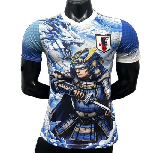 Japan 2026 Jersey – Player Version – Special Edition – Blue – Samurai Dragon