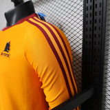 Roma 2026 Jersey – Player Version – Special Edition – Long Sleeve – Orange – As X Adidas Originals