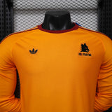 Roma 2026 Jersey – Player Version – Special Edition – Long Sleeve – Orange – As X Adidas Originals