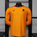 Roma 2026 Jersey – Player Version – Special Edition – Long Sleeve – Orange – As X Adidas Originals