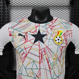 Ghana 2026 Jersey – Player Version – Special Edition – White – Multicolor Pattern