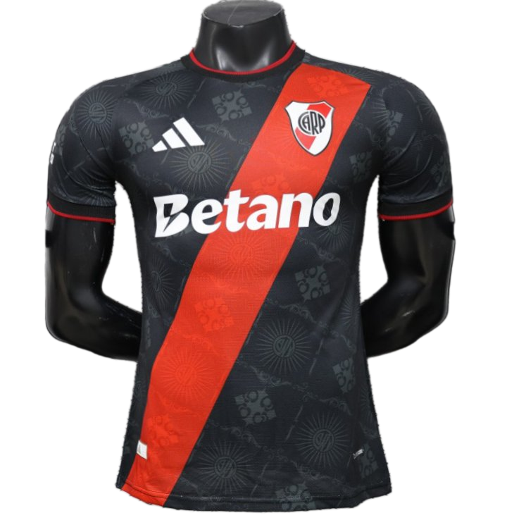 River Plate 2026/27 Third Jersey – Player Version – Black/Red