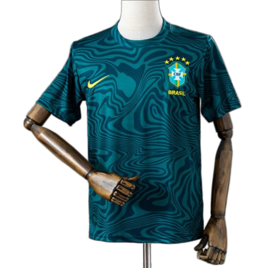 Brazil 2026 Jersey – Special Edition – Teal/Gold