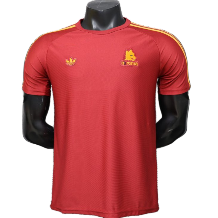Roma 2026 Home Jersey – Player Version – Retro Version – Red