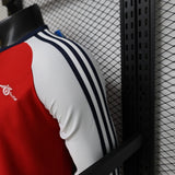 Arsenal 2026 Home Jersey – Player Version – Long Sleeve – Retro Version – White/Red