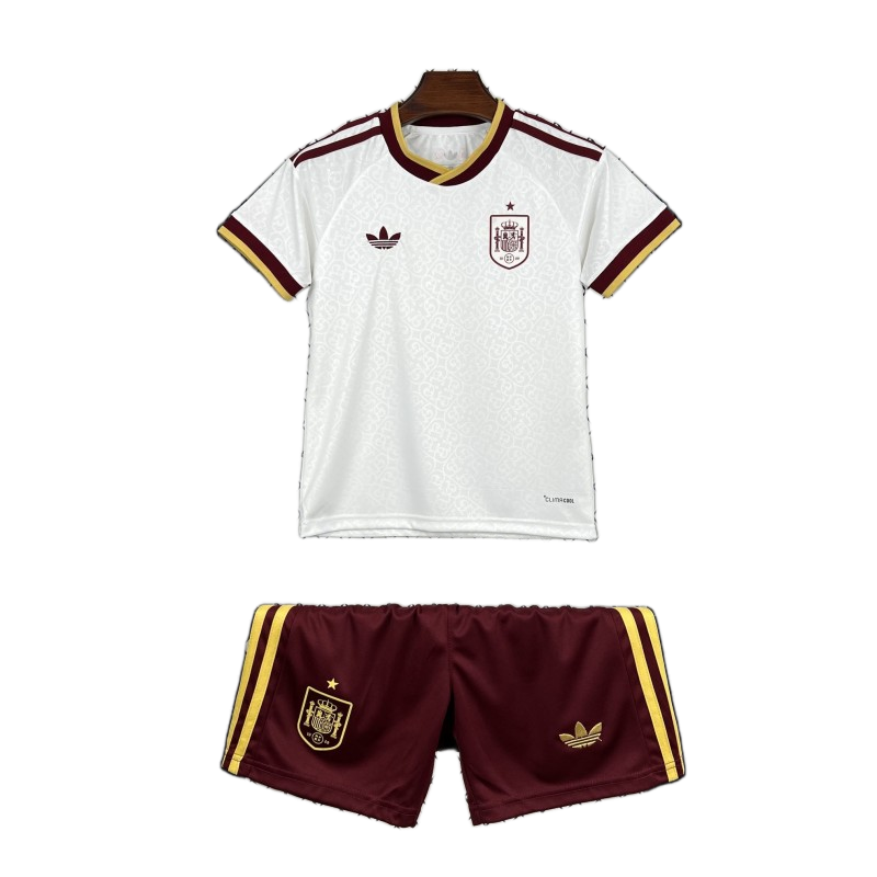 Spain 2026 World Cup Away Kids Kit