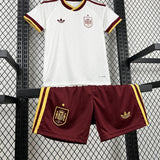 Spain 2026 World Cup Away Kids Kit