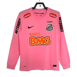 Santos 2012/13 Away Jersey – Long Sleeve – Retro Version – Pink