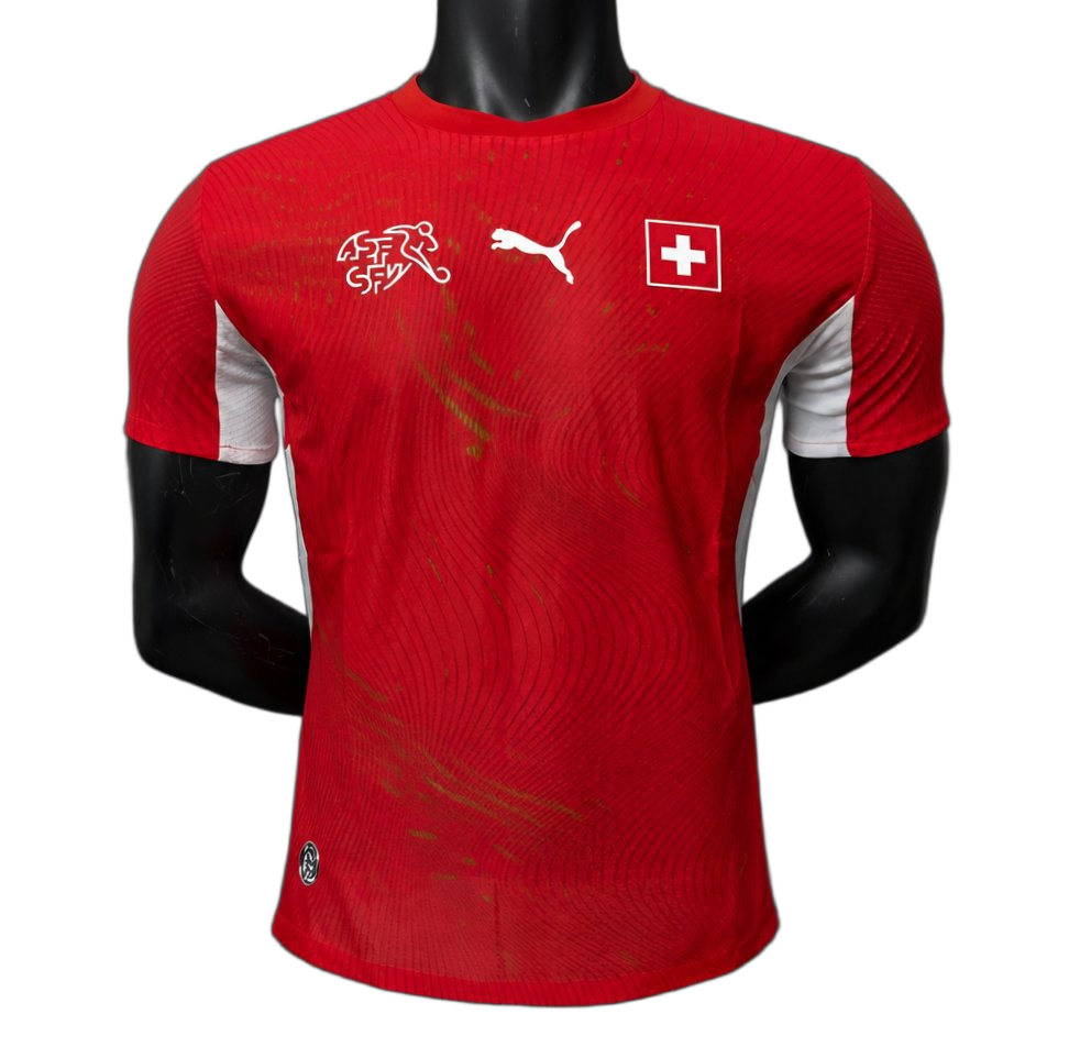 Switzerland 2026 Home Jersey – Player Version