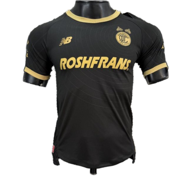 Deportivo Toluca FC New 2026/27 Away Jersey – Player Version – Black/Gold