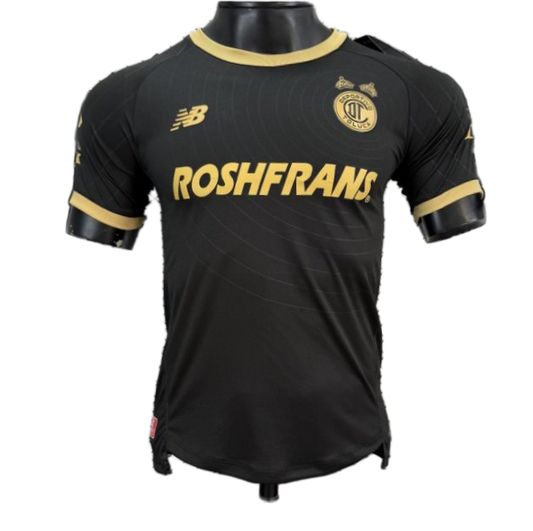 Deportivo Toluca FC New 2026/27 Away Jersey – Player Version – Black/Gold