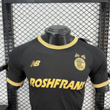 Deportivo Toluca FC New 2026/27 Away Jersey – Player Version – Black/Gold